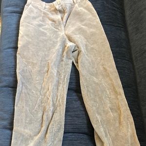 LL Bean Original Fit Women Grey Corduroys
